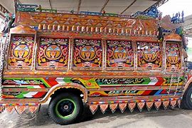 Image result for Bus Pic in Pakistan