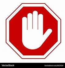 Image result for Stop Sign Hand Clip Art