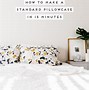 Image result for Standard Pillowcase Pattern