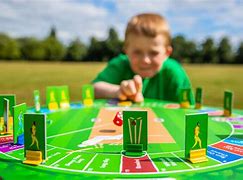 Image result for Mini Wooden Cricket Board Game