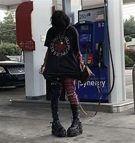 Image result for Aesthetic Punk Rock Grunge Outfits