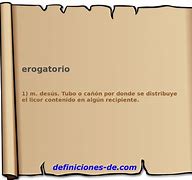 Image result for erogatorio