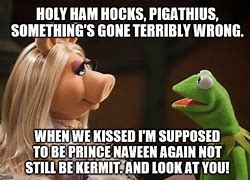 Image result for Kermit Miss Piggy Meme