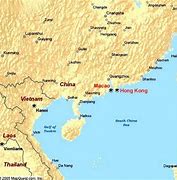 Image result for World Map Macau and Hong Kong