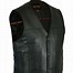 Image result for Leather Motorcycle Vest with Concealed Carry Holster American Flag Liner
