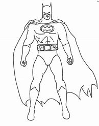 Image result for Bat Man Cartoon Outline