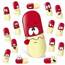 Image result for Tablet Pill Cartoon