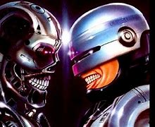 Image result for RoboCop vs Terminator Genesis