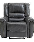 Image result for Grey Leather Recliner Chair