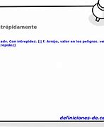 Image result for intr�pidamente