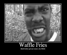 Image result for Uzi Eating a Waffle Meme