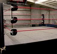 Image result for Empty Wrestling Ring Black and White