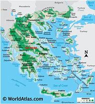 Image result for Greece Country Map