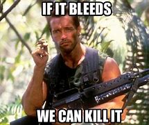 Image result for Arnold Schwarzenegger Predator Meme