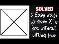 Image result for Box with X Inside Symbol