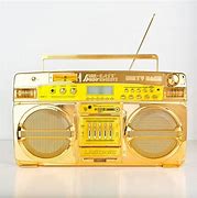 Image result for Golden Boombox