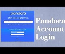 Image result for Pandora Login Forgot Password