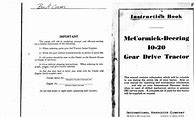 Image result for Operating Instructions Manual