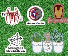 Image result for Iron Man Sticker Print