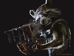 Image result for Guardians of the Galaxy Rocket Raccoon Concept Art