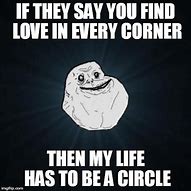 Image result for Love Life Forever Alone Meme