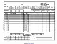 Image result for NBA Game Scoresheet