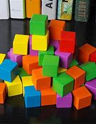 Image result for Wooden Cube Blocks