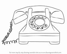 Image result for Cut Phone Line Drawing
