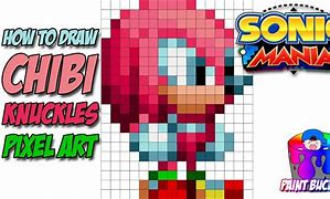 Image result for Sonic Mania Knuckles Drawing