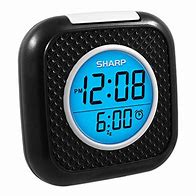 Image result for Sharp Alarm Clock Battery Operated