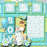Image result for Printable Baby Boy Scrapbook