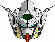 Image result for Gundam Exia Head Art