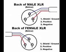 Image result for 4 Pin XLR Connector Camera with Mic Diagram