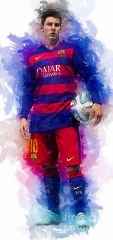 Image result for Lionel Messi Art