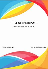 Image result for Cover Page Template Microsoft Word
