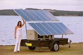 Image result for Trailer Mounted Solar System Packages
