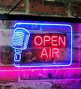 Image result for Microphone Sign