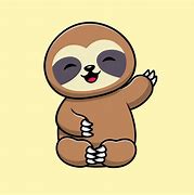 Image result for Super Duper Cartoon Cute Sloth