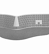Image result for Microsoft Ergonomic Keyboard Surface Grey