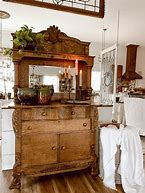 Image result for Antique Mirrored Buffet Sideboard