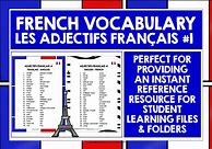 Image result for Adjectives in French