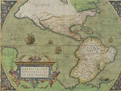 Image result for 1500s Map of America