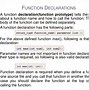 Image result for How to Declare Function in C