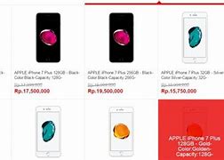 Image result for Daftar Harga iPhone 7 Plus Indonesia