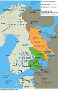 Image result for Map St. Petersburg Russia to Finland Border