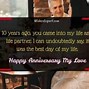 Image result for 10 Year Anniversary Quotes