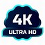 Image result for Free 4K Ultra HD Logo