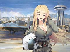Image result for Anime Pilot Girl