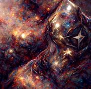 Image result for Two Star Flying through Space Together Art