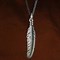 Image result for Metal Feather Necklace